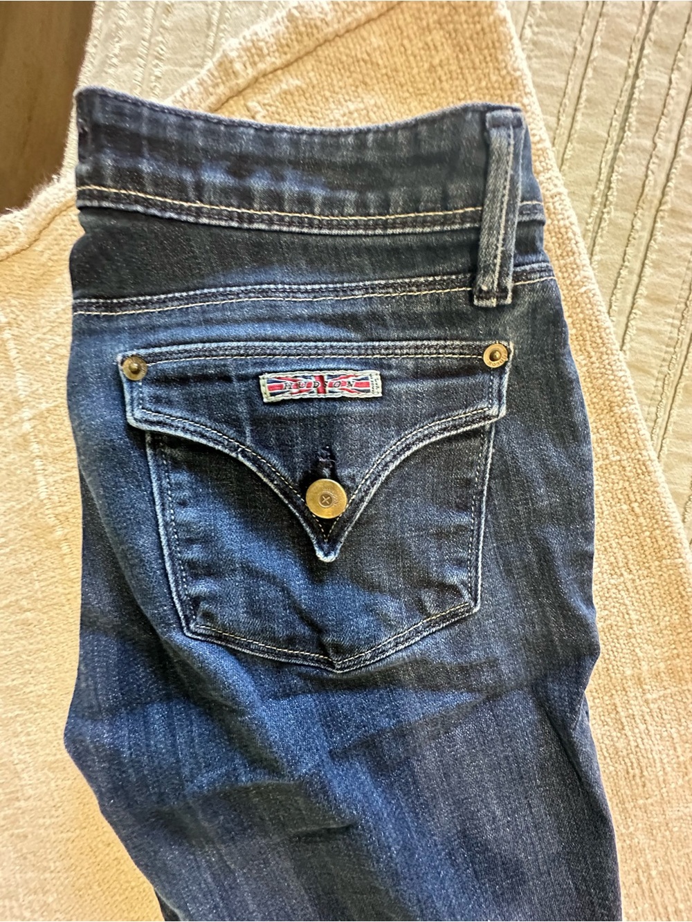Hudson Dark Blue Bootcut Jeans